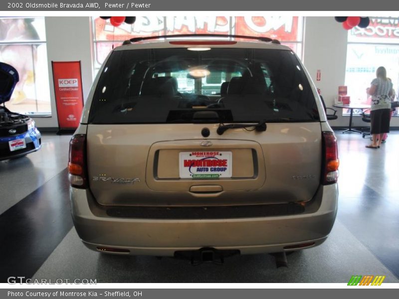 Pewter / Pewter 2002 Oldsmobile Bravada AWD