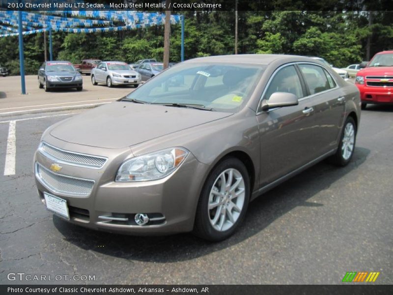 Mocha Steel Metallic / Cocoa/Cashmere 2010 Chevrolet Malibu LTZ Sedan