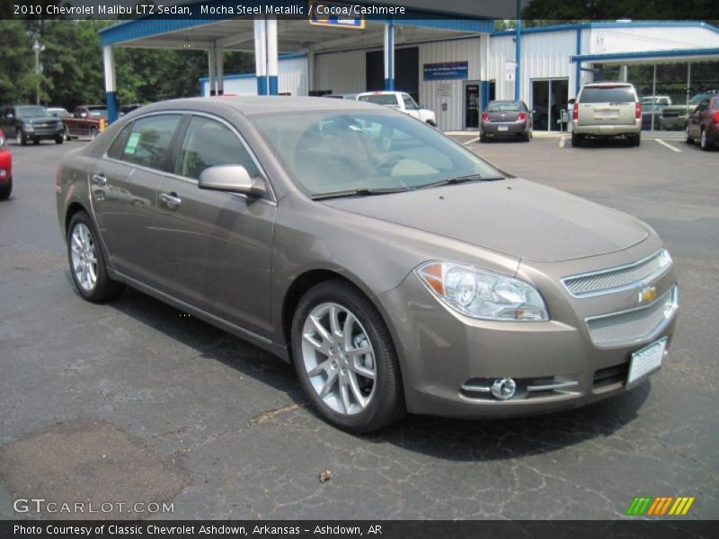Mocha Steel Metallic / Cocoa/Cashmere 2010 Chevrolet Malibu LTZ Sedan