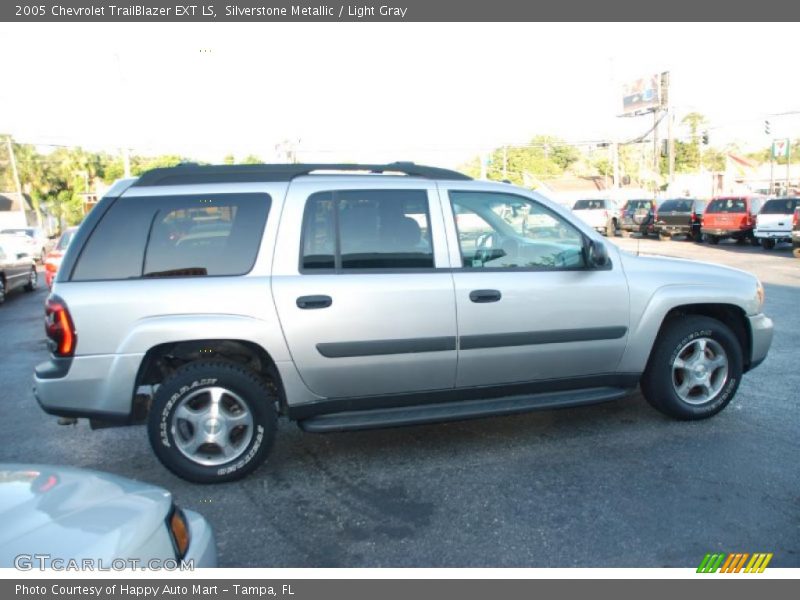 Silverstone Metallic / Light Gray 2005 Chevrolet TrailBlazer EXT LS