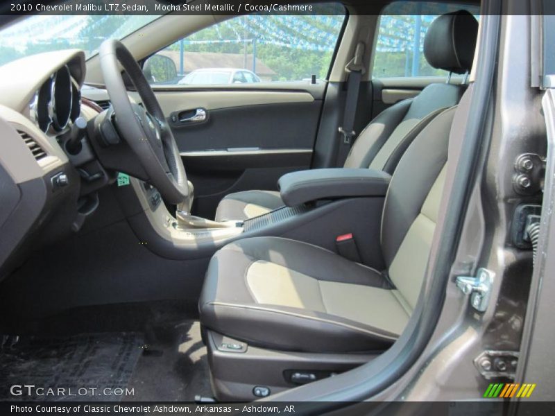 Mocha Steel Metallic / Cocoa/Cashmere 2010 Chevrolet Malibu LTZ Sedan