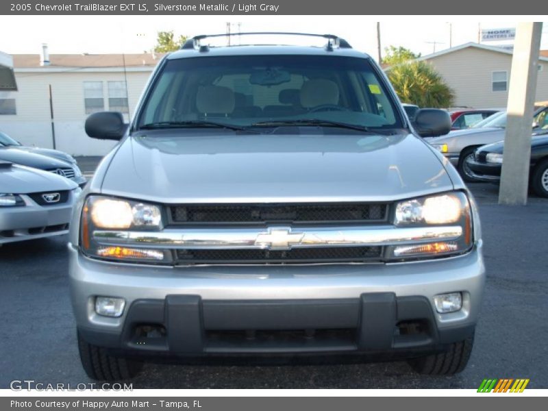 Silverstone Metallic / Light Gray 2005 Chevrolet TrailBlazer EXT LS