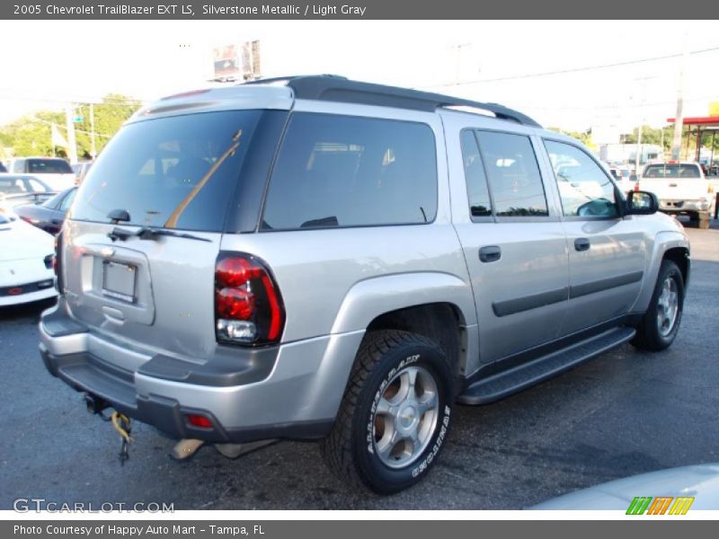 Silverstone Metallic / Light Gray 2005 Chevrolet TrailBlazer EXT LS