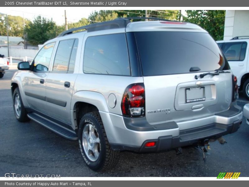 Silverstone Metallic / Light Gray 2005 Chevrolet TrailBlazer EXT LS