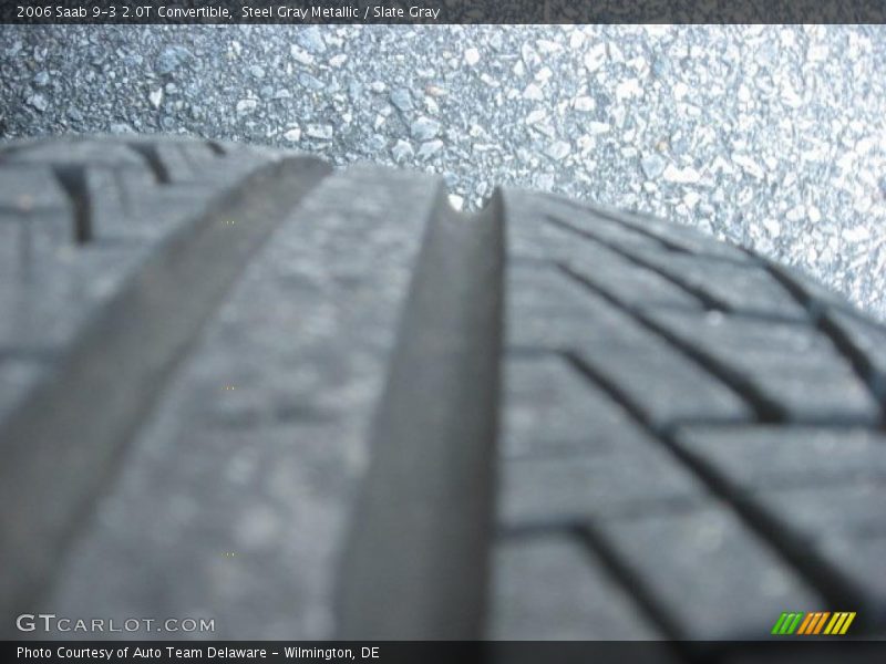 Steel Gray Metallic / Slate Gray 2006 Saab 9-3 2.0T Convertible