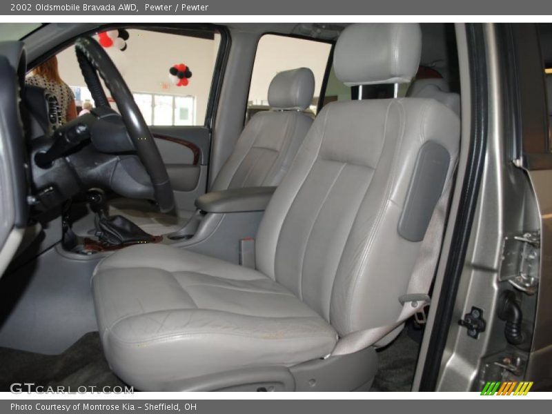 Pewter / Pewter 2002 Oldsmobile Bravada AWD