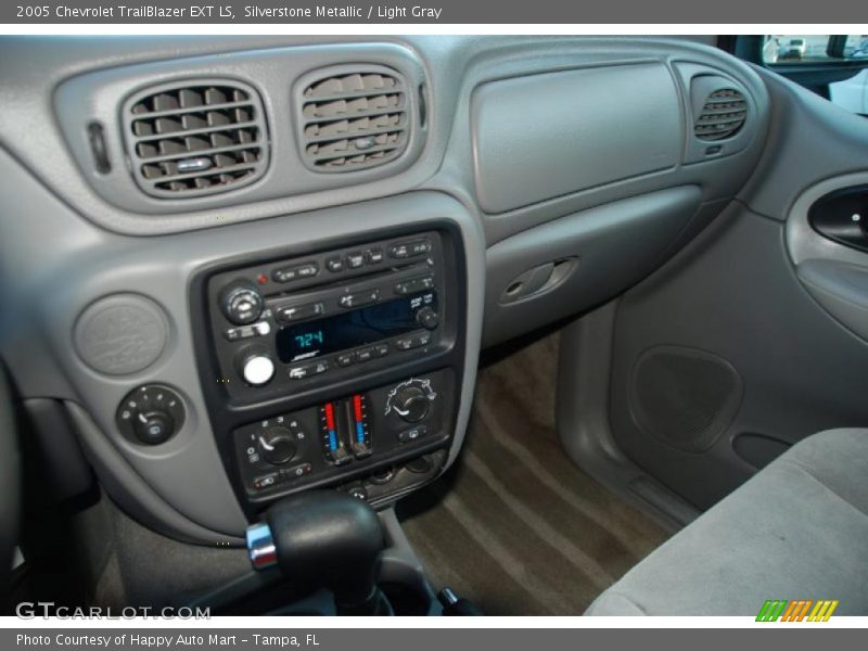 Silverstone Metallic / Light Gray 2005 Chevrolet TrailBlazer EXT LS