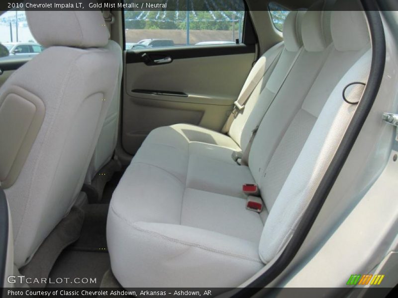 Gold Mist Metallic / Neutral 2010 Chevrolet Impala LT