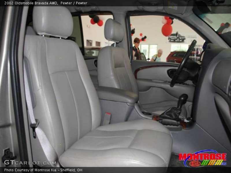 Pewter / Pewter 2002 Oldsmobile Bravada AWD
