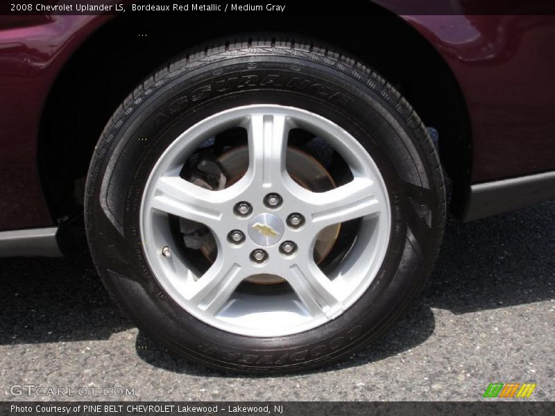 Bordeaux Red Metallic / Medium Gray 2008 Chevrolet Uplander LS