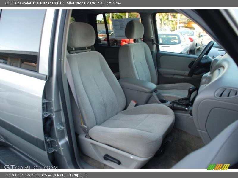 Silverstone Metallic / Light Gray 2005 Chevrolet TrailBlazer EXT LS