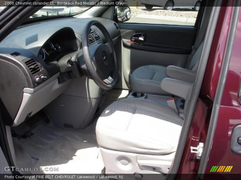Bordeaux Red Metallic / Medium Gray 2008 Chevrolet Uplander LS