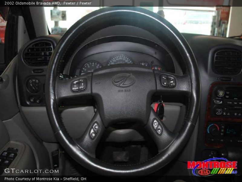 Pewter / Pewter 2002 Oldsmobile Bravada AWD