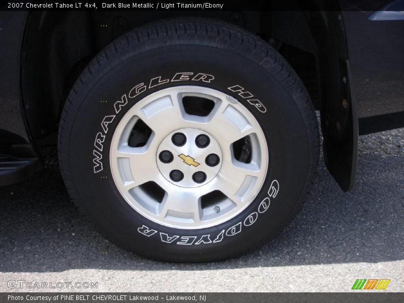 Dark Blue Metallic / Light Titanium/Ebony 2007 Chevrolet Tahoe LT 4x4