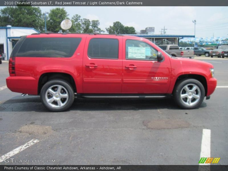 Red Jewel Tintcoat / Light Cashmere/Dark Cashmere 2010 Chevrolet Suburban LT
