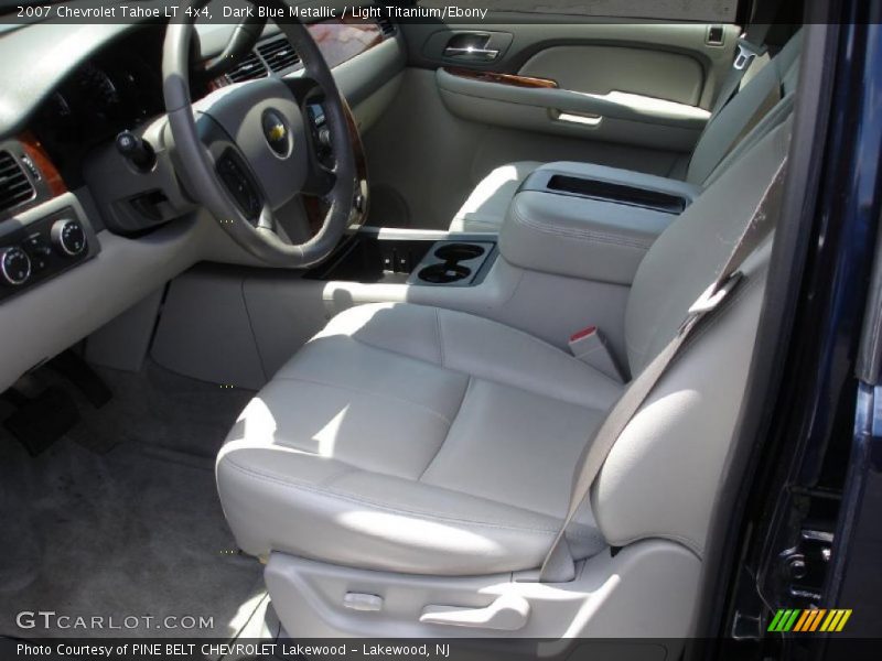 Dark Blue Metallic / Light Titanium/Ebony 2007 Chevrolet Tahoe LT 4x4