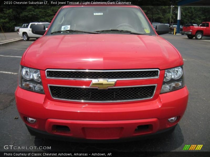 Red Jewel Tintcoat / Light Cashmere/Dark Cashmere 2010 Chevrolet Suburban LT