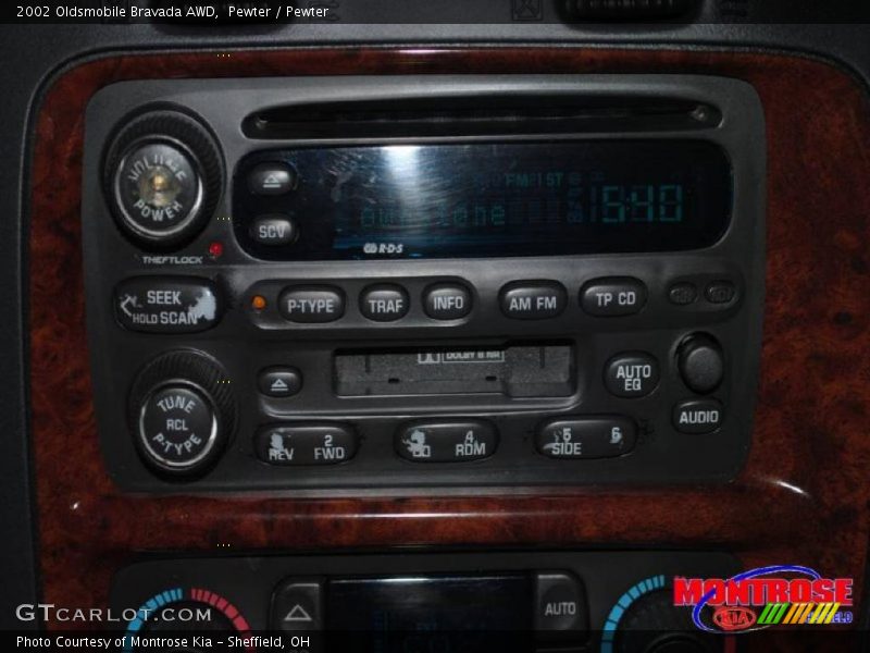 Pewter / Pewter 2002 Oldsmobile Bravada AWD