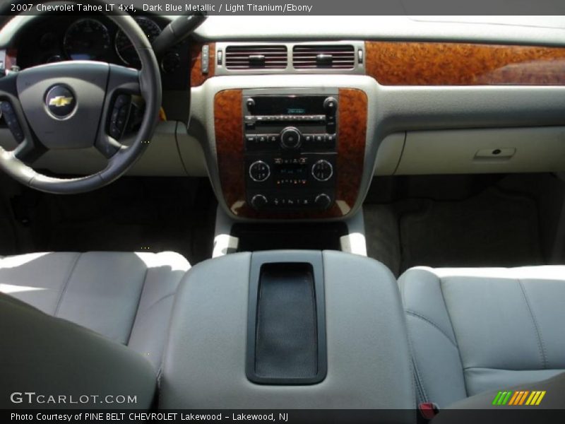 Dark Blue Metallic / Light Titanium/Ebony 2007 Chevrolet Tahoe LT 4x4