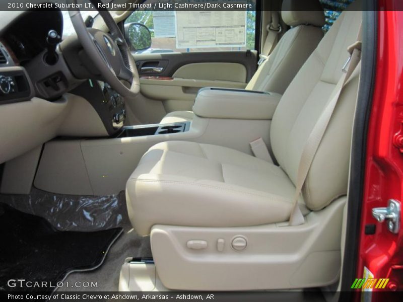 Red Jewel Tintcoat / Light Cashmere/Dark Cashmere 2010 Chevrolet Suburban LT