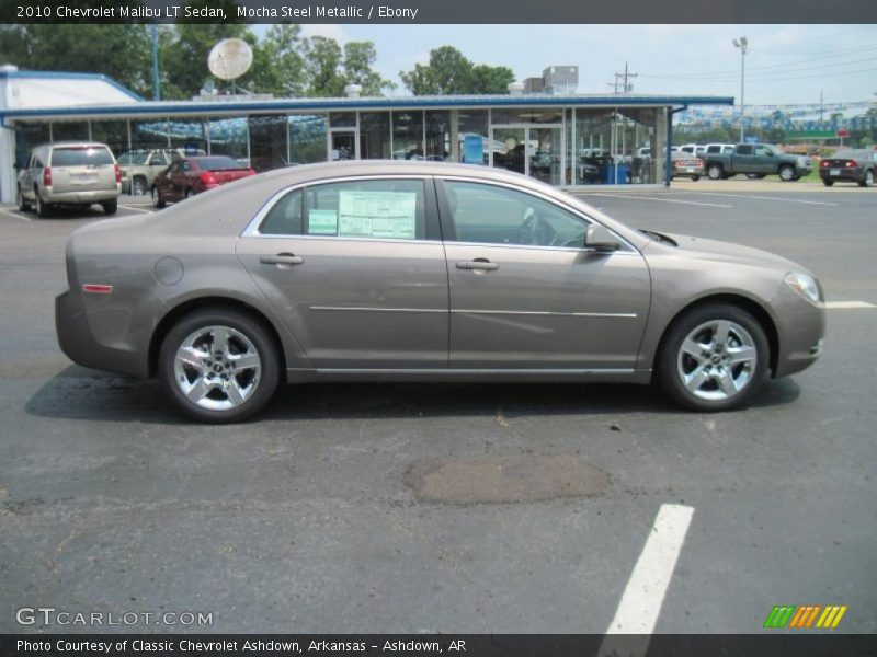Mocha Steel Metallic / Ebony 2010 Chevrolet Malibu LT Sedan