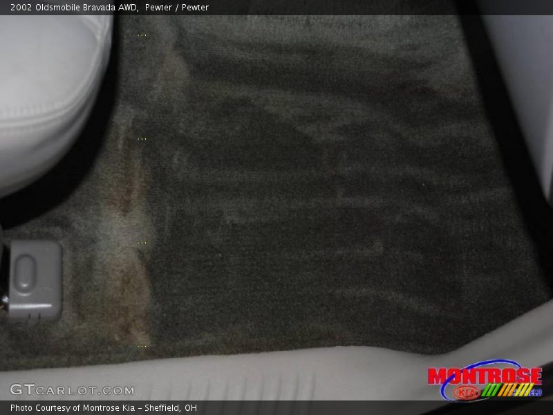 Pewter / Pewter 2002 Oldsmobile Bravada AWD