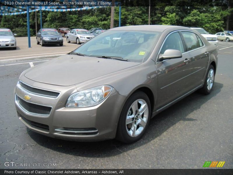 Mocha Steel Metallic / Ebony 2010 Chevrolet Malibu LT Sedan