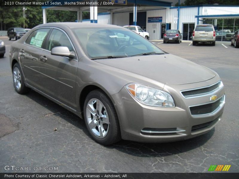 Mocha Steel Metallic / Ebony 2010 Chevrolet Malibu LT Sedan