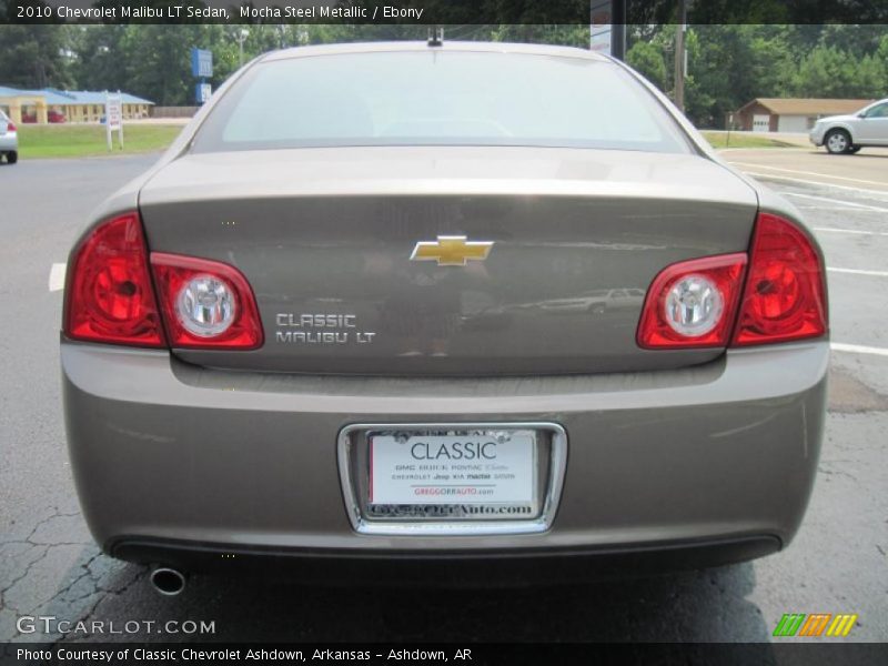 Mocha Steel Metallic / Ebony 2010 Chevrolet Malibu LT Sedan
