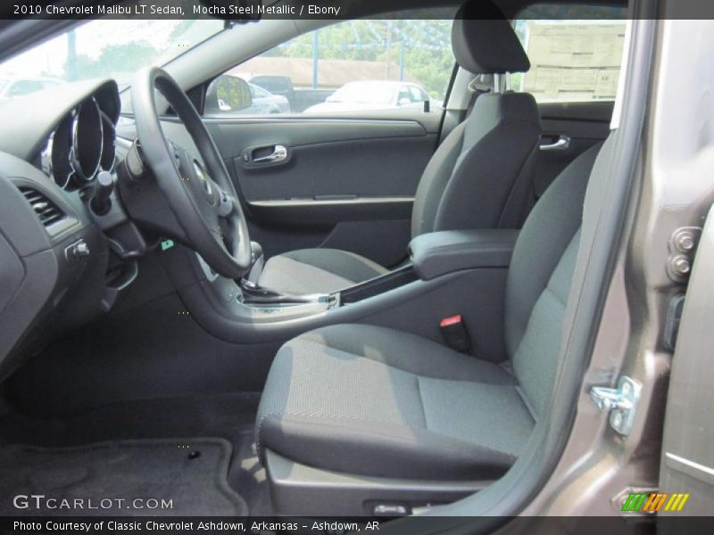 Mocha Steel Metallic / Ebony 2010 Chevrolet Malibu LT Sedan