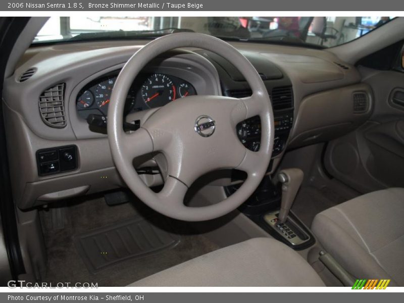 Bronze Shimmer Metallic / Taupe Beige 2006 Nissan Sentra 1.8 S