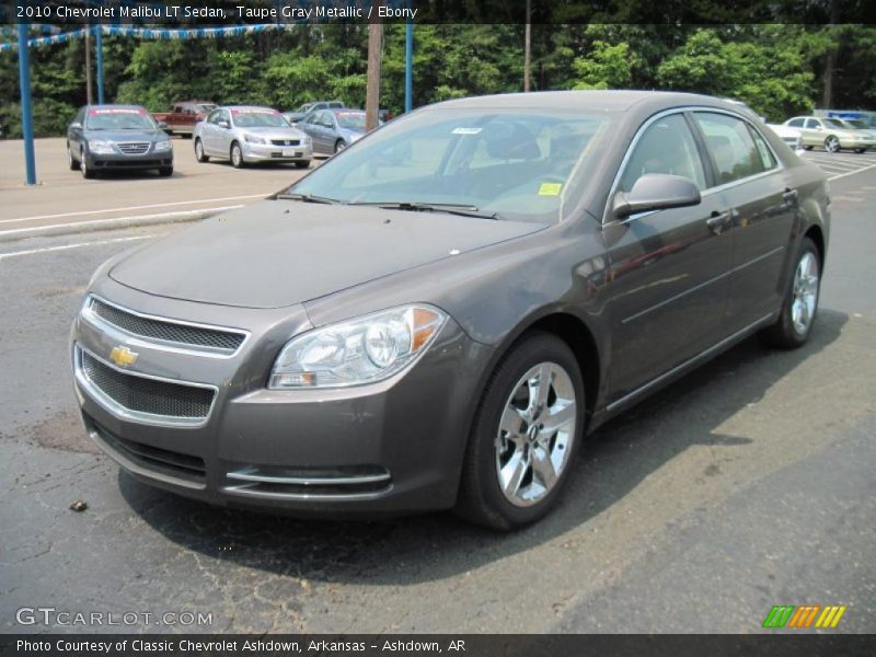 Taupe Gray Metallic / Ebony 2010 Chevrolet Malibu LT Sedan