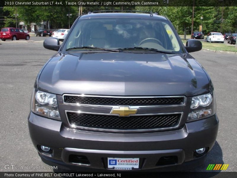 Taupe Gray Metallic / Light Cashmere/Dark Cashmere 2010 Chevrolet Suburban LT 4x4