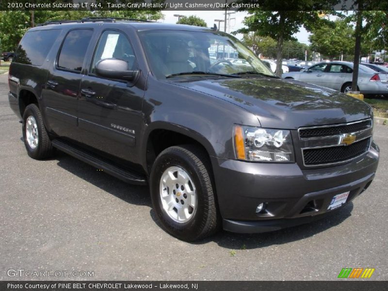Taupe Gray Metallic / Light Cashmere/Dark Cashmere 2010 Chevrolet Suburban LT 4x4