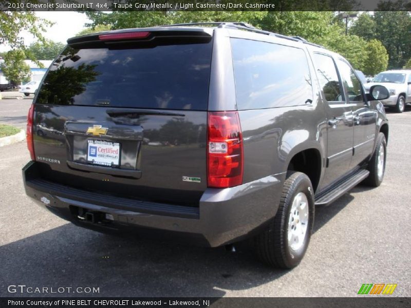 Taupe Gray Metallic / Light Cashmere/Dark Cashmere 2010 Chevrolet Suburban LT 4x4