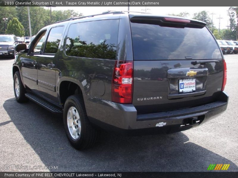 Taupe Gray Metallic / Light Cashmere/Dark Cashmere 2010 Chevrolet Suburban LT 4x4