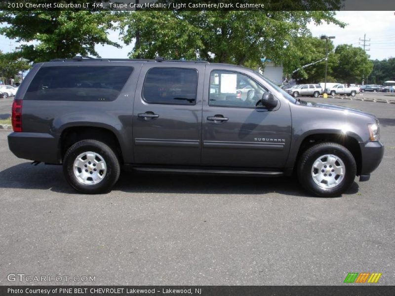 Taupe Gray Metallic / Light Cashmere/Dark Cashmere 2010 Chevrolet Suburban LT 4x4