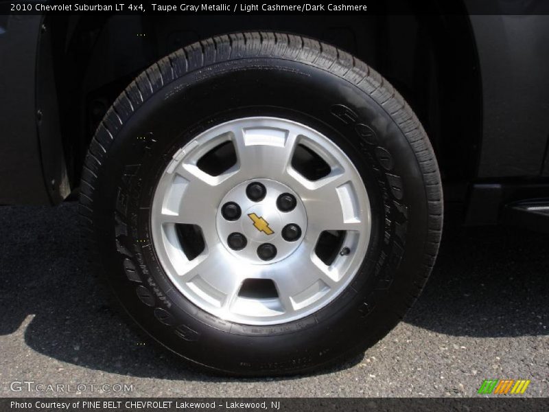 Taupe Gray Metallic / Light Cashmere/Dark Cashmere 2010 Chevrolet Suburban LT 4x4