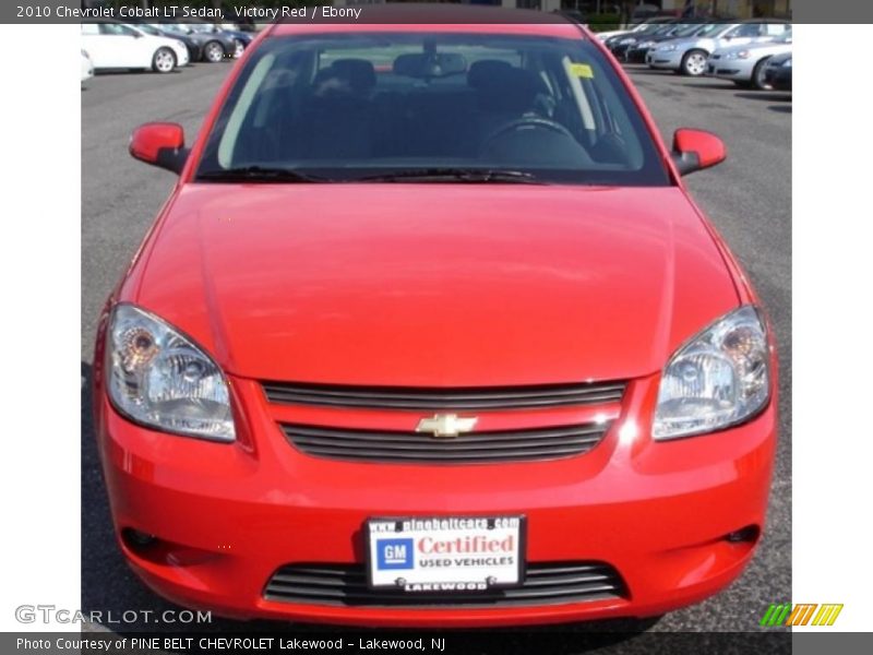 Victory Red / Ebony 2010 Chevrolet Cobalt LT Sedan
