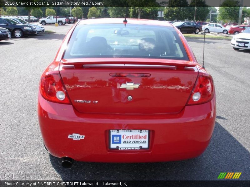 Victory Red / Ebony 2010 Chevrolet Cobalt LT Sedan