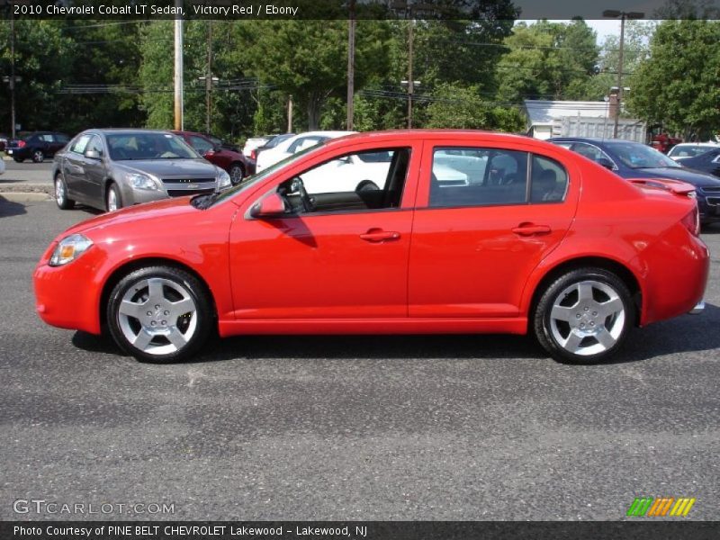 Victory Red / Ebony 2010 Chevrolet Cobalt LT Sedan