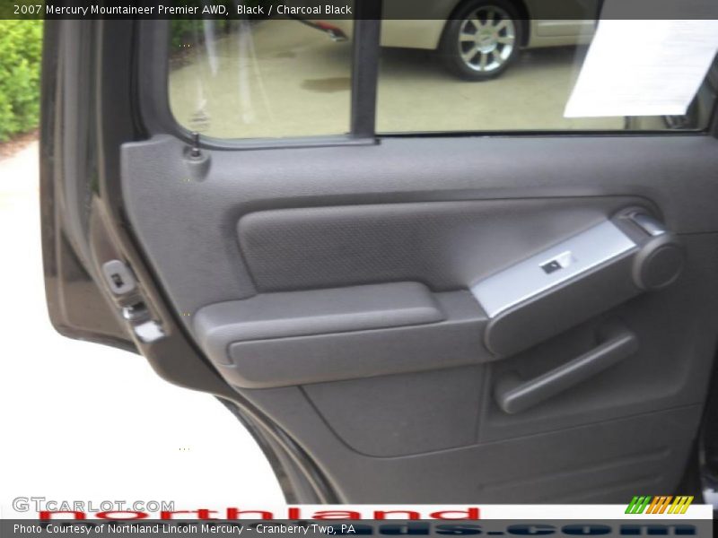 Black / Charcoal Black 2007 Mercury Mountaineer Premier AWD