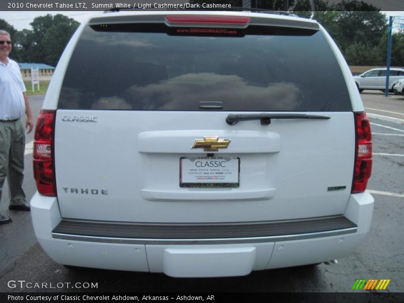 Summit White / Light Cashmere/Dark Cashmere 2010 Chevrolet Tahoe LTZ