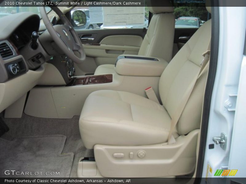 Summit White / Light Cashmere/Dark Cashmere 2010 Chevrolet Tahoe LTZ