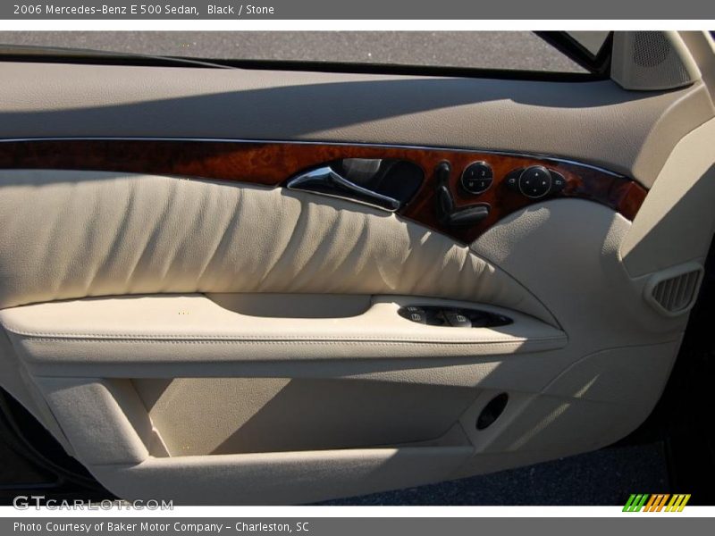 Black / Stone 2006 Mercedes-Benz E 500 Sedan