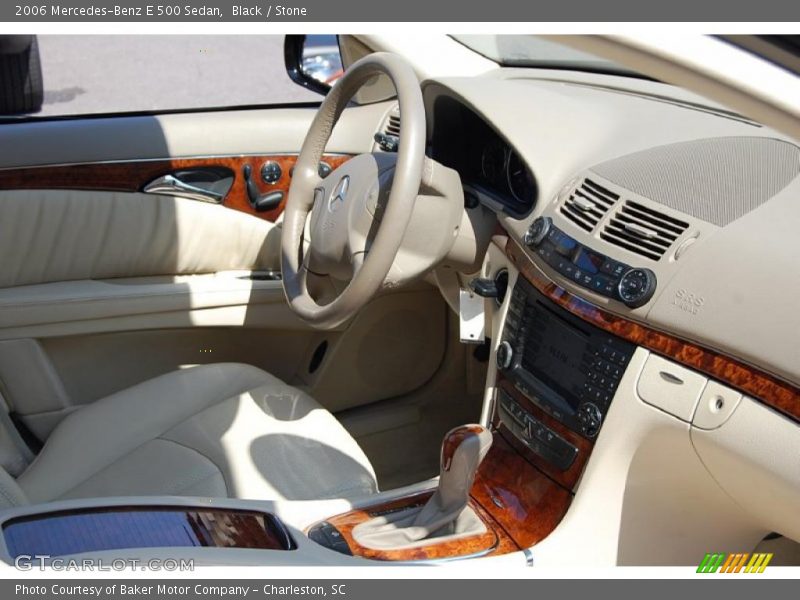 Black / Stone 2006 Mercedes-Benz E 500 Sedan