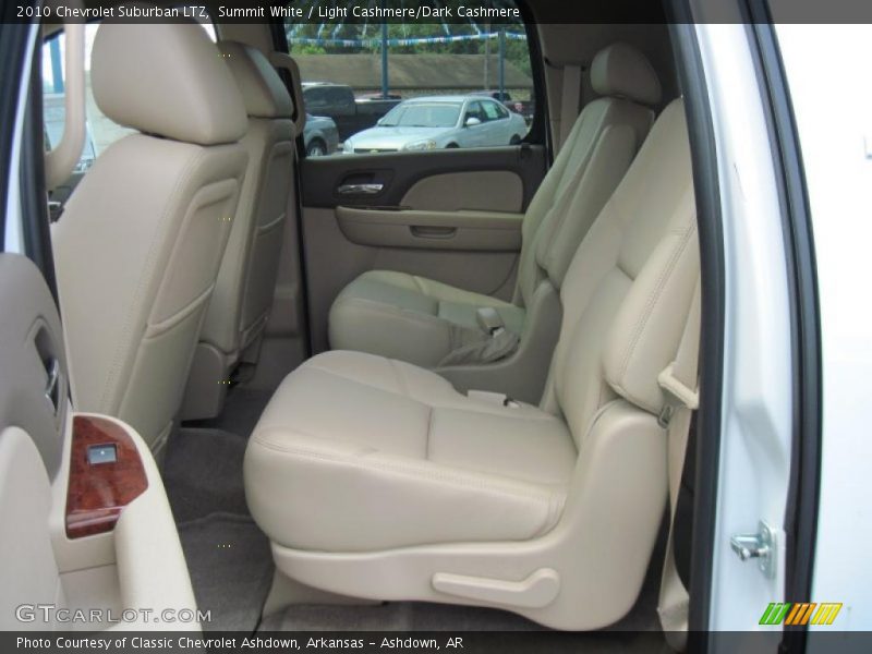Summit White / Light Cashmere/Dark Cashmere 2010 Chevrolet Suburban LTZ