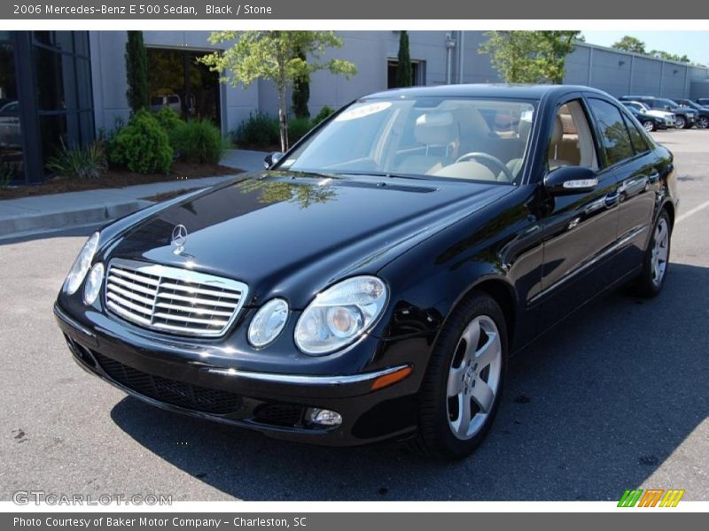 Black / Stone 2006 Mercedes-Benz E 500 Sedan