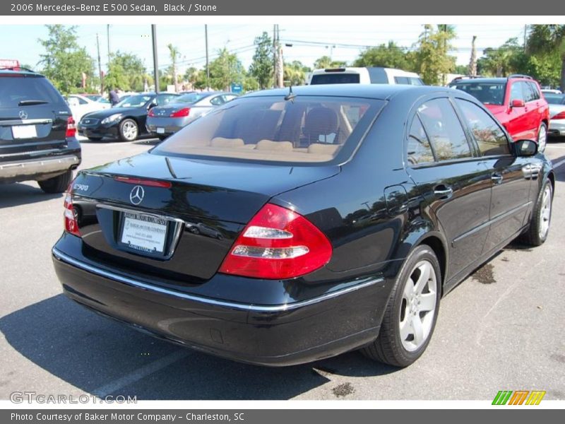 Black / Stone 2006 Mercedes-Benz E 500 Sedan