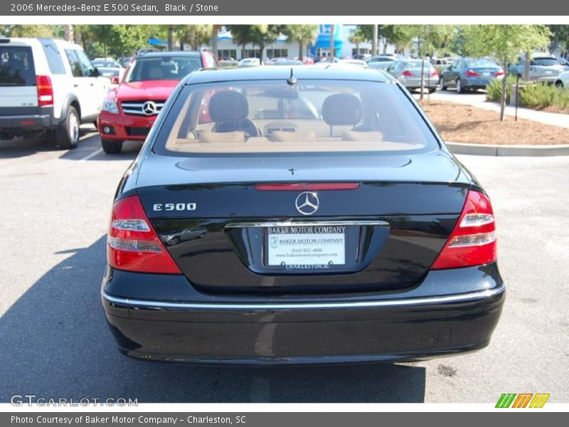 Black / Stone 2006 Mercedes-Benz E 500 Sedan